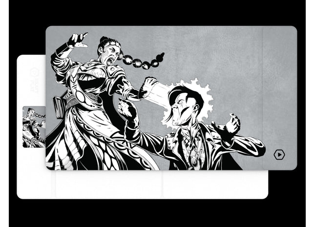 Gamers Guild AZ Heavy Play LLC Heavy Play: ETB Playmat Art Masters - Silence by Phil Stone AGD