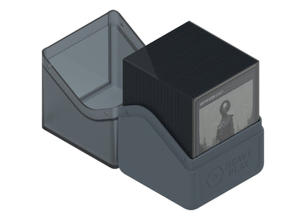 Gamers Guild AZ Heavy Play LLC Heavy Play RFG Deck Box 100 Double Sleeved - Artificer Grey Southern Hobby