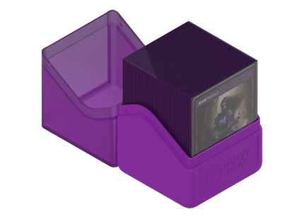 Gamers Guild AZ Heavy Play LLC Heavy Play RFG Deck Box 100 Double Sleeved - Bard Purple Southern Hobby