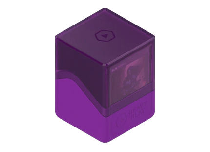 Gamers Guild AZ Heavy Play LLC Heavy Play RFG Deck Box 100 Double Sleeved - Bard Purple Southern Hobby