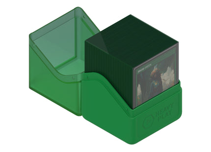 Gamers Guild AZ Heavy Play LLC Heavy Play RFG Deck Box 100 Double Sleeved - Druid Green Southern Hobby