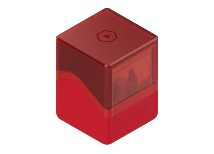 Gamers Guild AZ Heavy Play LLC Heavy Play RFG Deck Box 100 Double Sleeved - Shaman Red Southern Hobby
