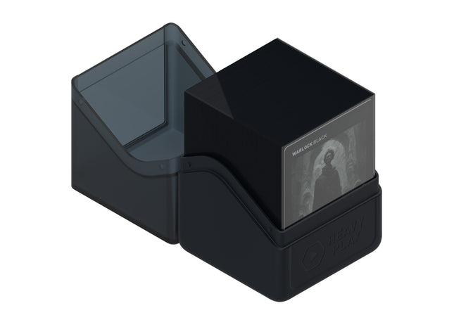 Gamers Guild AZ Heavy Play LLC Heavy Play RFG Deck Box 100 Double Sleeved - Warlock Black Southern Hobby