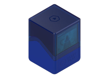 Gamers Guild AZ Heavy Play LLC Heavy Play RFG Deck Box 100 Double Sleeved - Wizard Blue Southern Hobby