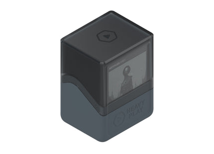 Gamers Guild AZ Heavy Play LLC Heavy Play RFG Deck Box 80 Double Sleeved - Artificer Grey Southern Hobby