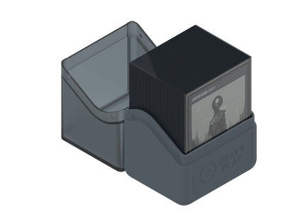 Gamers Guild AZ Heavy Play LLC Heavy Play RFG Deck Box 80 Double Sleeved - Artificer Grey Southern Hobby