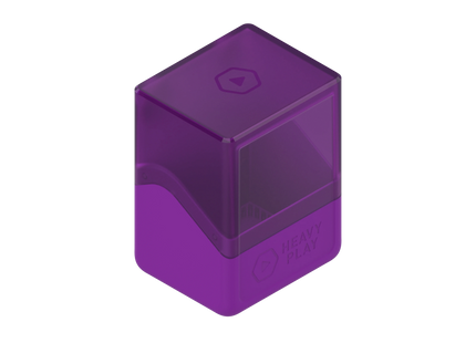 Gamers Guild AZ Heavy Play LLC Heavy Play RFG Deck Box 80 Double Sleeved - Bard Purple Southern Hobby