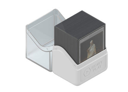 Gamers Guild AZ Heavy Play LLC Heavy Play RFG Deck Box 80 Double Sleeved Cleric White Southern Hobby