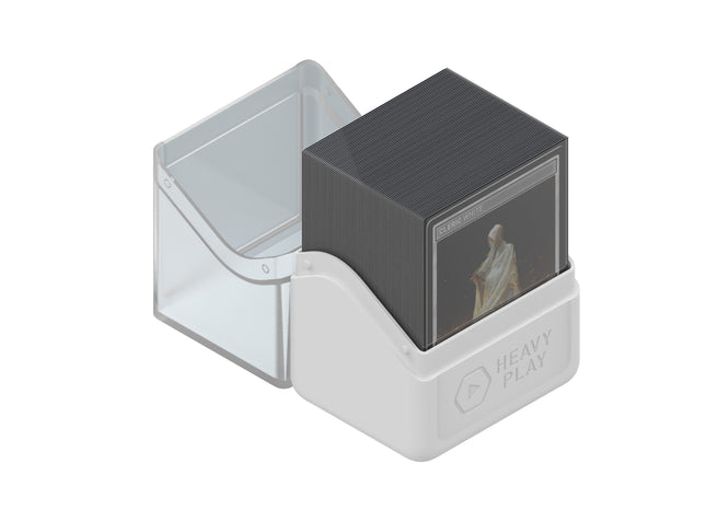 Gamers Guild AZ Heavy Play LLC Heavy Play RFG Deck Box 80 Double Sleeved Cleric White Southern Hobby