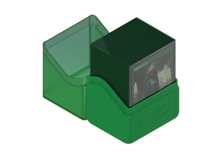 Gamers Guild AZ Heavy Play LLC Heavy Play RFG Deck Box 80 Double Sleeved - Druid Green Southern Hobby