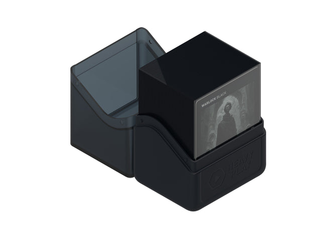 Gamers Guild AZ Heavy Play LLC Heavy Play RFG Deck Box 80 Double Sleeved Warlock Black Southern Hobby