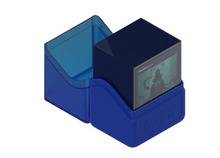 Gamers Guild AZ Heavy Play LLC Heavy Play RFG Deck Box 80 Double Sleeved - Wizard Blue Southern Hobby