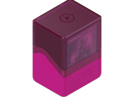 Gamers Guild AZ Heavy Play LLC Heavy Play: RFG Deck Box 80 DS - Sorcerer Pink (Pre-Order) AGD