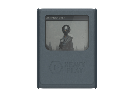 Gamers Guild AZ Heavy Play LLC Heavy Play RFG Deck Box MAX 100 Double Sleeved - Artificer Grey Southern Hobby