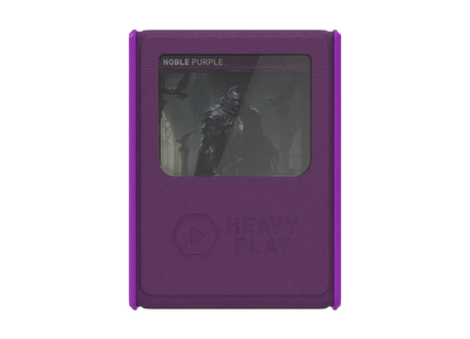 Gamers Guild AZ Heavy Play LLC Heavy Play RFG Deck Box MAX 100 Double Sleeved - Noble Purple Southern Hobby
