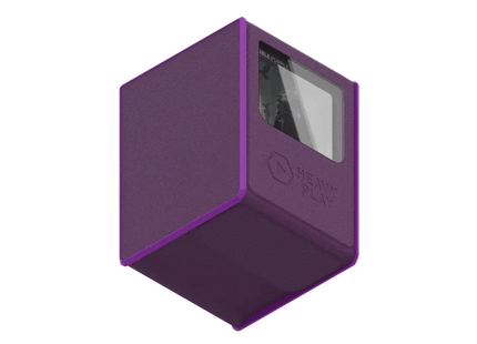 Gamers Guild AZ Heavy Play LLC Heavy Play RFG Deck Box MAX 100 Double Sleeved - Noble Purple Southern Hobby