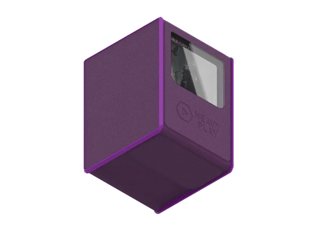Gamers Guild AZ Heavy Play LLC Heavy Play RFG Deck Box MAX 100 Double Sleeved - Noble Purple Southern Hobby