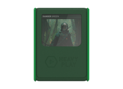 Gamers Guild AZ Heavy Play LLC Heavy Play RFG Deck Box MAX 100 Double Sleeved - Ranger Green Southern Hobby
