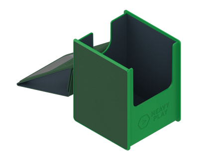 Gamers Guild AZ Heavy Play LLC Heavy Play RFG Deck Box MAX 100 Double Sleeved - Ranger Green Southern Hobby