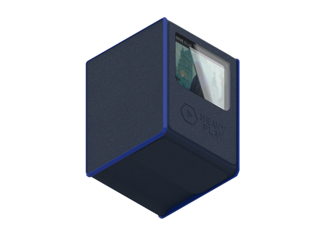 Gamers Guild AZ Heavy Play LLC Heavy Play RFG Deck Box MAX 100 Double Sleeved - Rogue Blue Southern Hobby