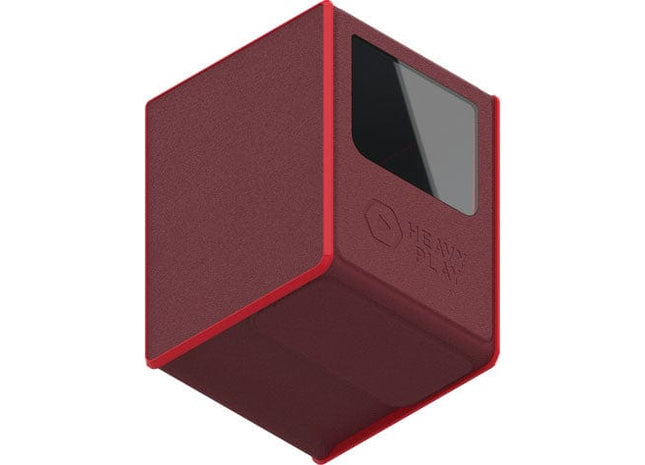 Gamers Guild AZ Heavy Play LLC Heavy Play: RFG Deck Box Max 100DS - Barbarian Red AGD