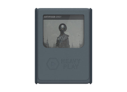 Gamers Guild AZ Heavy Play LLC Heavy Play RFG Deck Box MAX 133 Double Sleeved - Artificer Grey Southern Hobby