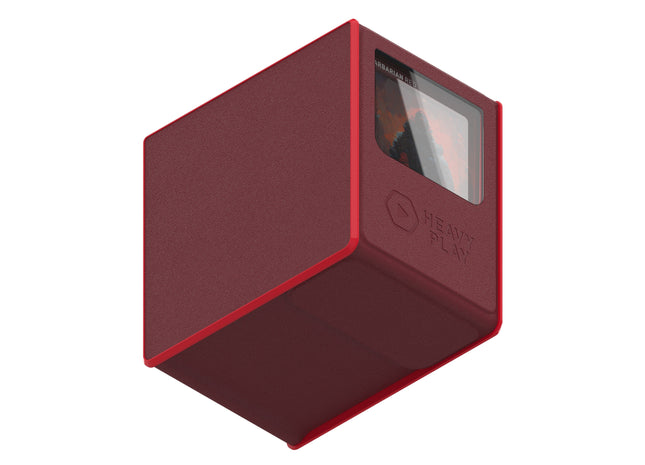 Gamers Guild AZ Heavy Play LLC Heavy Play RFG Deck Box MAX 133 Double Sleeved - Barbarian Red Southern Hobby