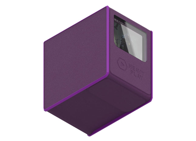 Gamers Guild AZ Heavy Play LLC Heavy Play RFG Deck Box MAX 133 Double Sleeved - Noble Purple Southern Hobby