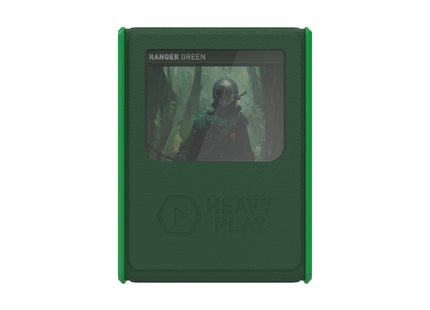Gamers Guild AZ Heavy Play LLC Heavy Play RFG Deck Box MAX 133 Double Sleeved - Ranger Green Southern Hobby