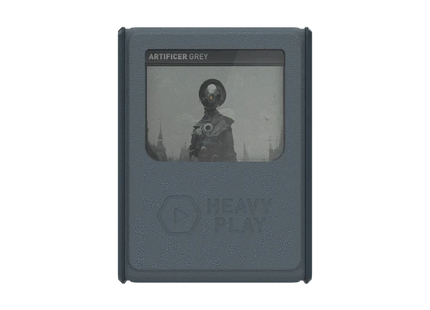 Gamers Guild AZ Heavy Play LLC Heavy Play RFG Deck Box MAX 80 Double Sleeved - Artificer Grey Southern Hobby