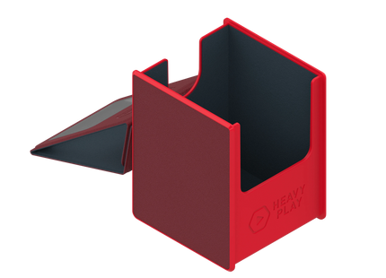 Gamers Guild AZ Heavy Play LLC Heavy Play RFG Deck Box MAX 80 Double Sleeved - Barbarian Red Southern Hobby