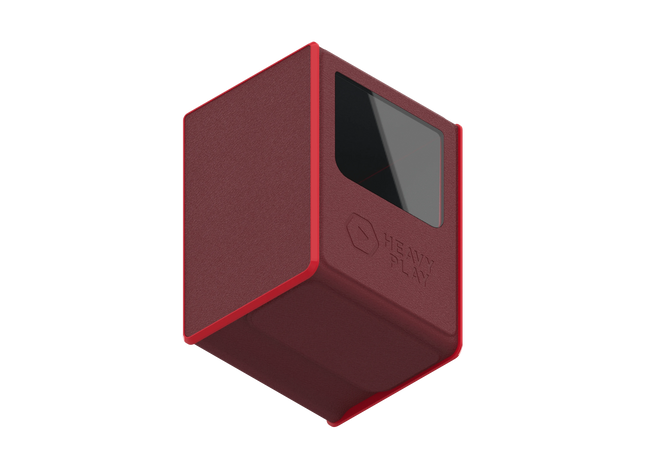 Gamers Guild AZ Heavy Play LLC Heavy Play RFG Deck Box MAX 80 Double Sleeved - Barbarian Red Southern Hobby