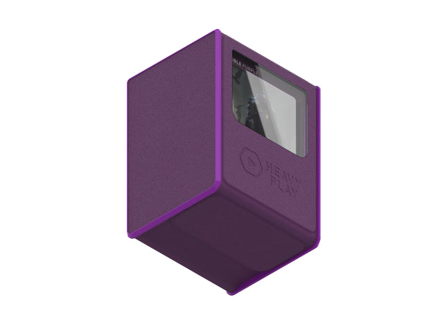 Gamers Guild AZ Heavy Play LLC Heavy Play RFG Deck Box MAX 80 Double Sleeved - Noble Purple Southern Hobby