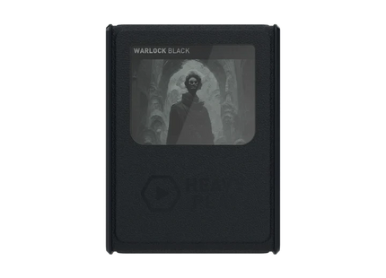 Gamers Guild AZ Heavy Play LLC Heavy Play RFG Deck Box MAX 80 Double Sleeved - Warlock Black Southern Hobby