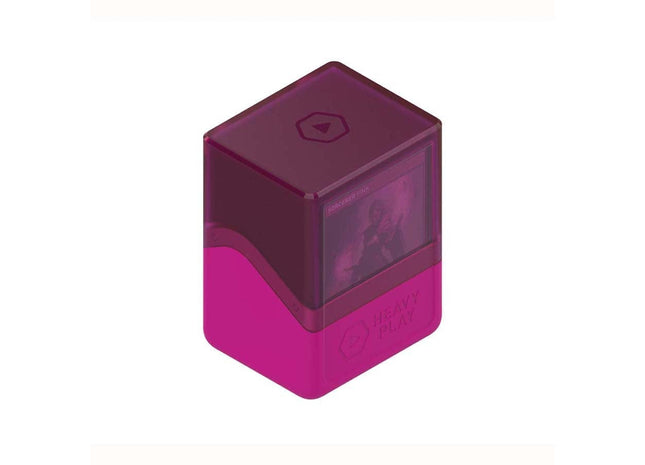 Gamers Guild AZ Heavy Play LLC Heavy Play: RFG Deckbox 100 DS - Sorcerer Pink (Pre-Order) AGD