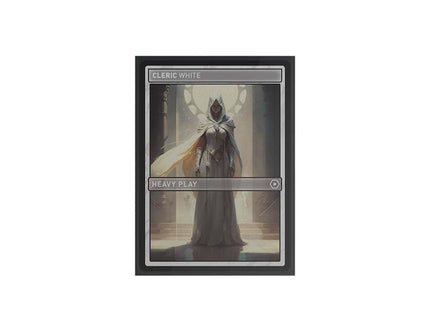 Gamers Guild AZ Heavy Play LLC SPIKE Sleeves: Standard 100ct - Cleric White (Pre-Order) AGD