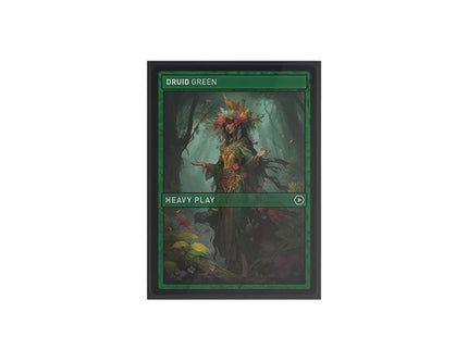 Gamers Guild AZ Heavy Play LLC SPIKE Sleeves: Standard 100ct - Druid Green (Pre-Order) AGD