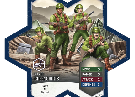 Gamers Guild AZ Heroscape G.I. JOE Heroscape: Greenshirts & Battle Copter Common Army Expansion [Unpainted Edition] (Pre-Order) Renegade Game Studios