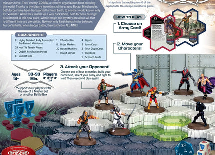 Gamers Guild AZ Heroscape G.I. JOE Heroscape: Rumble at the Rift Battle Box [Premium Painted Edition] (Pre-Order) Renegade Game Studios