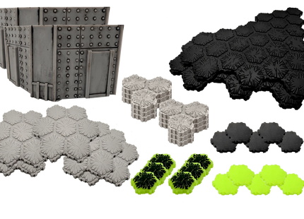 Gamers Guild AZ Heroscape G.I. JOE Heroscape: Rumble at the Rift Battle Box [Unpainted Edition] (Pre-Order) Renegade Game Studios