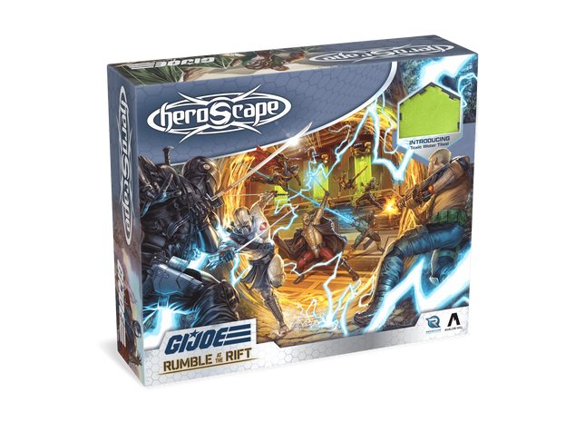 Gamers Guild AZ Heroscape G.I. JOE Heroscape: Rumble at the Rift Battle Box [Unpainted Edition] (Pre-Order) Renegade Game Studios