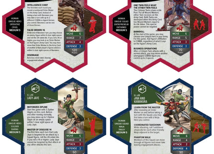 Gamers Guild AZ Heroscape G.I. JOE Heroscape: Strike Forces Army Expansion [Unpainted Edition] (Pre-Order) Renegade Game Studios
