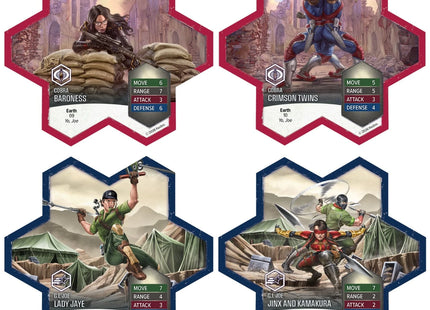 Gamers Guild AZ Heroscape G.I. JOE Heroscape: Strike Forces Army Expansion [Unpainted Edition] (Pre-Order) Renegade Game Studios