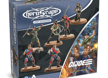 Gamers Guild AZ Heroscape G.I. JOE Heroscape: Strike Forces Army Expansion [Unpainted Edition] (Pre-Order) Renegade Game Studios