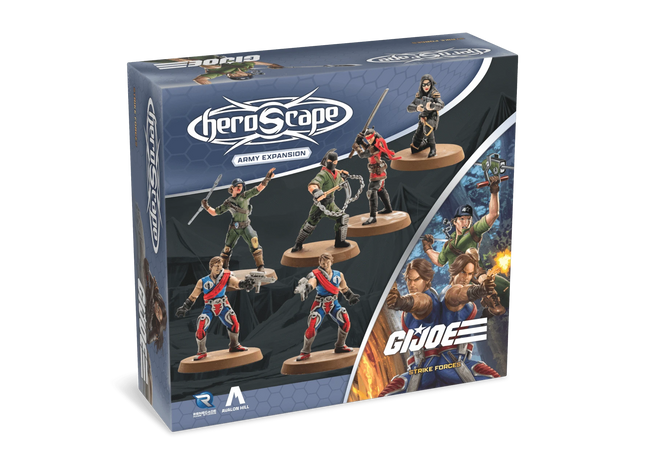 Gamers Guild AZ Heroscape G.I. JOE Heroscape: Strike Forces Army Expansion [Unpainted Edition] (Pre-Order) Renegade Game Studios