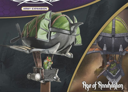 Gamers Guild AZ Heroscape Heroscape: Air Marshal Zed Nesbitt Army Expansion Painted Edition (Pre-Order) Renegade Game Studios