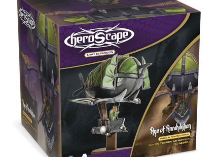 Gamers Guild AZ Heroscape Heroscape: Air Marshal Zed Nesbitt Army Expansion Painted Edition (Pre-Order) Renegade Game Studios