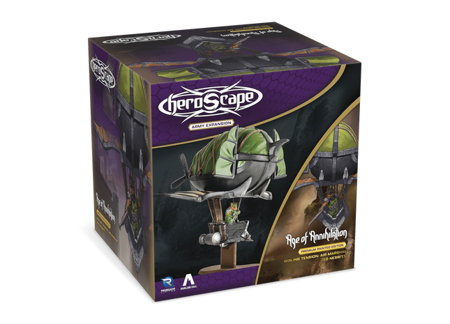 Gamers Guild AZ Heroscape Heroscape: Air Marshal Zed Nesbitt Army Expansion Painted Edition (Pre-Order) Renegade Game Studios