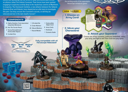 Gamers Guild AZ Heroscape Heroscape: Battle for Blackscar Battle Box [Painted] (Pre-Order) Renegade Game Studios