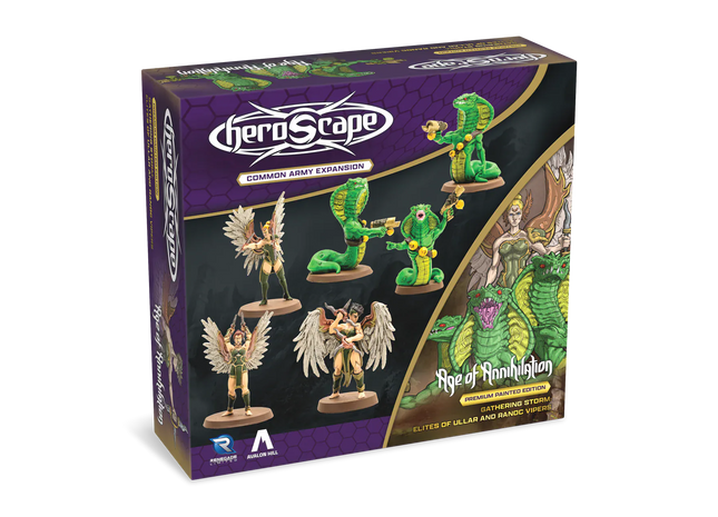 Gamers Guild AZ Heroscape Heroscape: Elites of Ullar & Ranoc Vipers Common Army Expansion [Painted] (Pre-Order) Renegade Game Studios